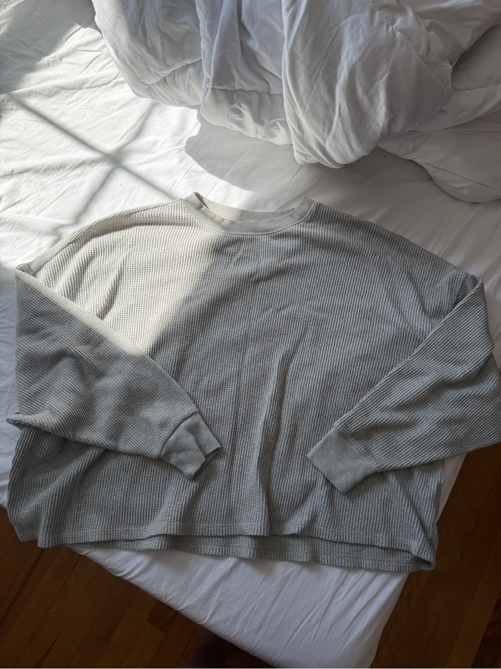 Abercrombie Waffle Long Sleeve Shirt